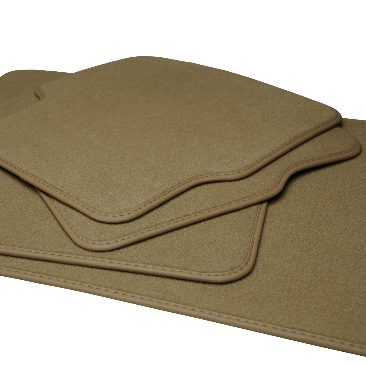 BMW 3er Cabrio Velours Fußmatten 2000–2006 – E46 – Beige