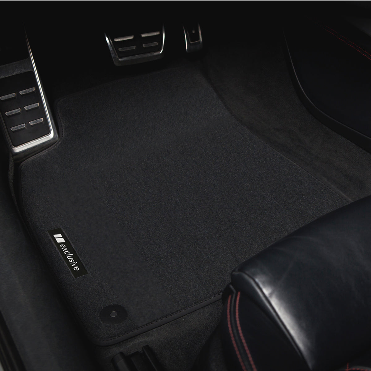 Audi A3 & S3 Velours-Fußmatten in Originalqualität – 8Y – Black Exclusive