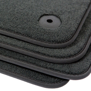 Fußmatten für Audi A6 / S6 e-tron Sportback & Avant 2024–2026 – Velours Schwarz