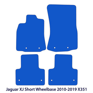 Jaguar XJ X351 Velour Floor Mats 2010–2019 – Short Wheelbase – Beige – image 2