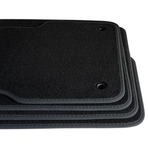 Jeep Grand Cherokee WK2 Velour Floor Mats 2013–2015 – Metal Grommets – 2 Driver / 2 Passenger – Black – image 9