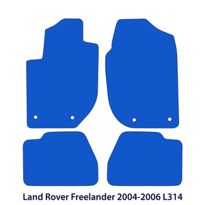 Land Rover Freelander I L314 Velour Floor Mats 2004–2006 – Facelift – Black Exclusive – image 2