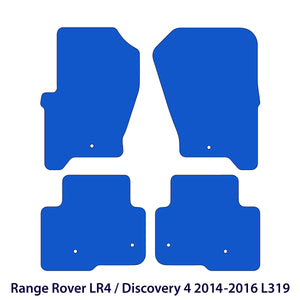Land Rover Discovery 4 L319 Velour Floor Mats 2014–2016 – Facelift – Beige – image 2