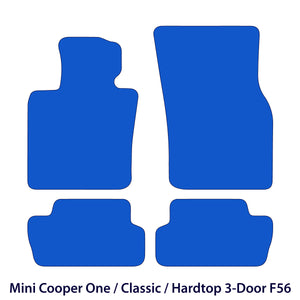 MINI Hatch 3-Door F56 Velour Floor Mats 2014–2024 – Beige – image 2