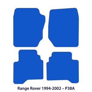 Range Rover P38A Velour Floor Mats 1994–2001 – Beige – product view 2