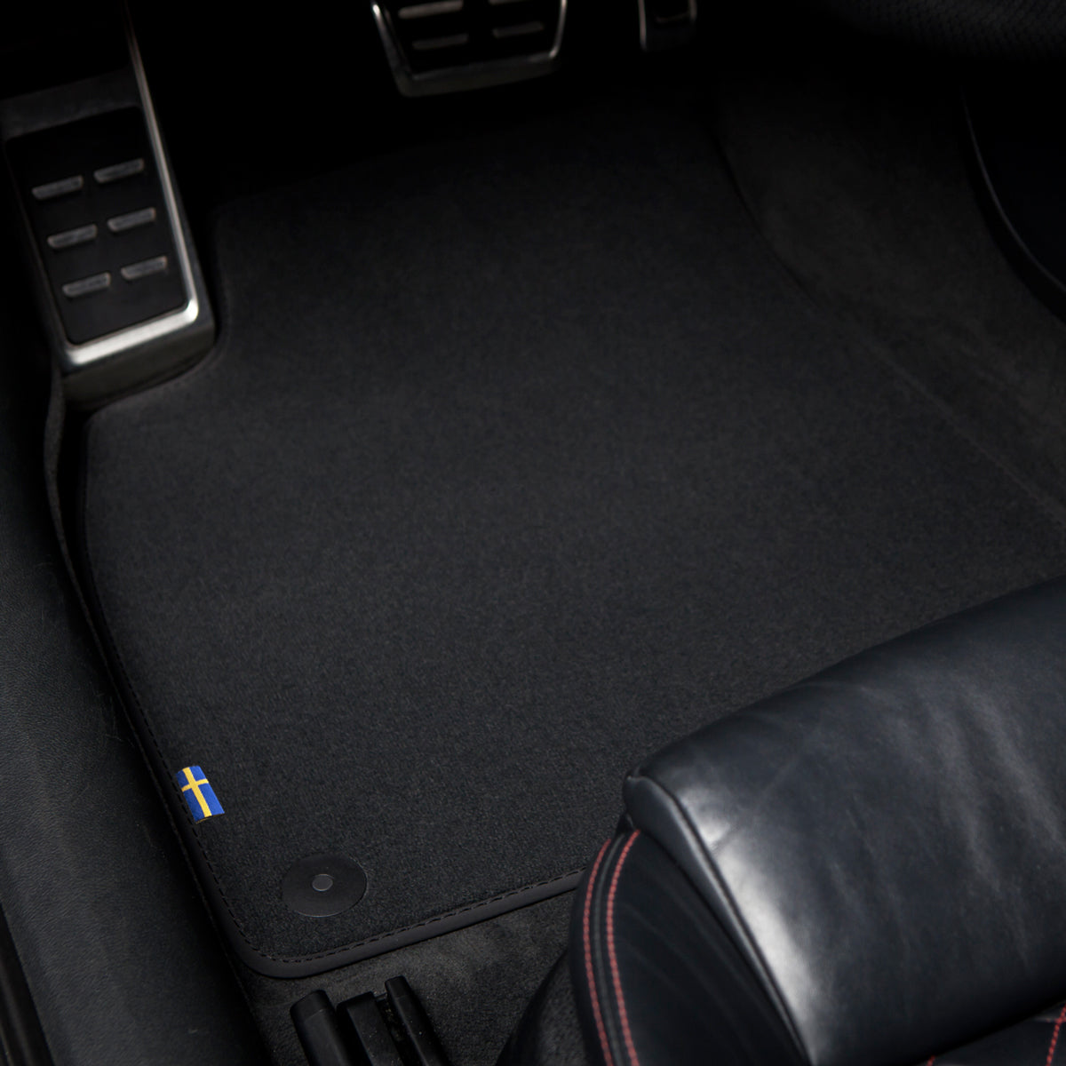 Volvo 850, S70, V70 XC70 Velours Fußmatten 1991-2000 – 1. Generation – Flaggenetikett