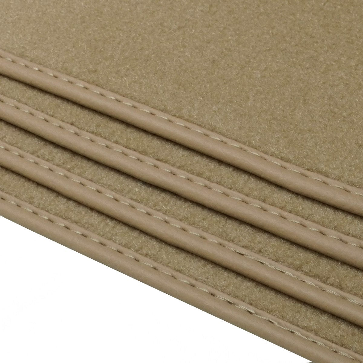 Volvo XC90 Velours-Fußmatten 2002–2014 – 1. Generation – Beige