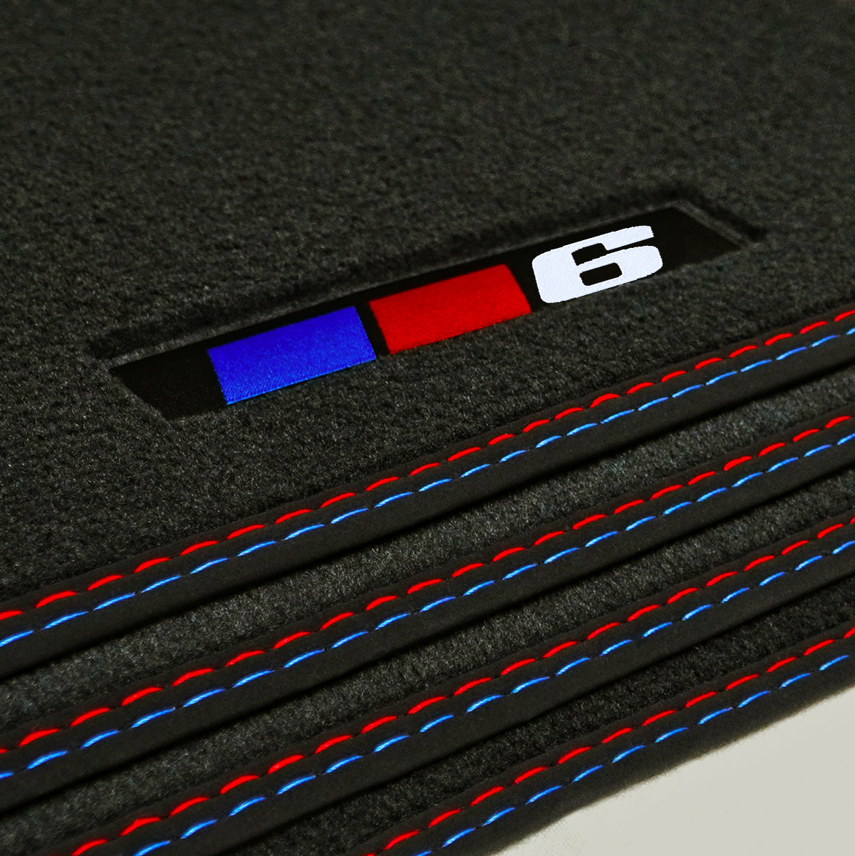 BMW 6-Series Coupé Velour Floor Mats 2003-2011 – E63 – 6 Logo