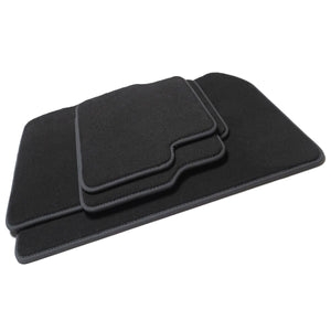 Illustrative black MATWISE velour floor mats – Kia Magentis GD 2001–2005, gallery photo 3