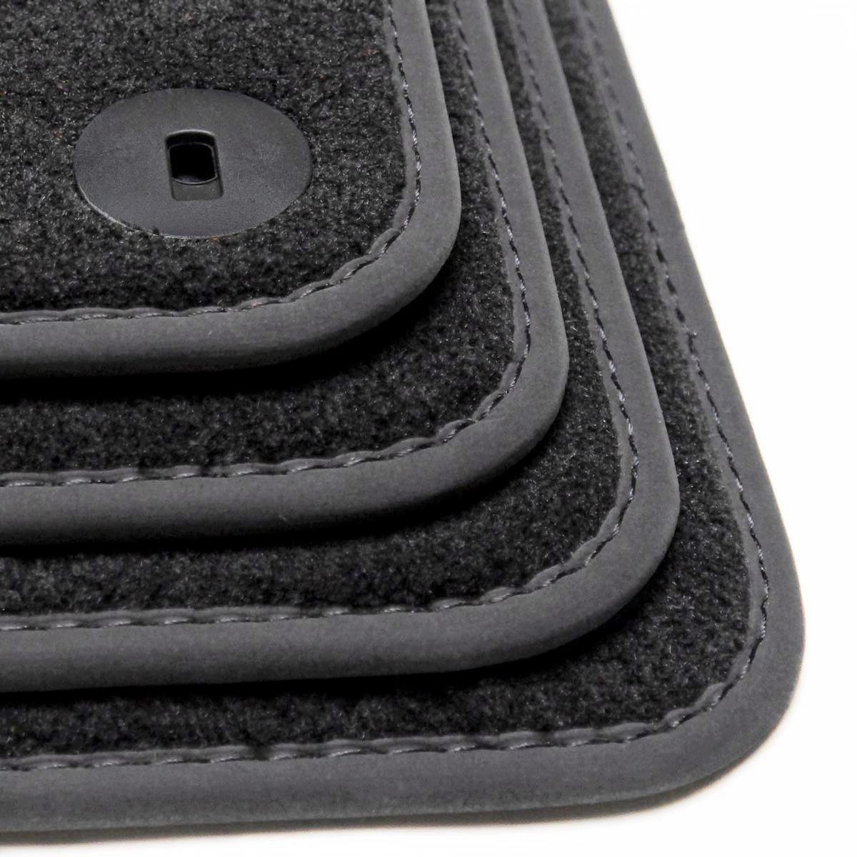 KIA Venga Velours Fußmatten – 2009–2019 – Schwarz