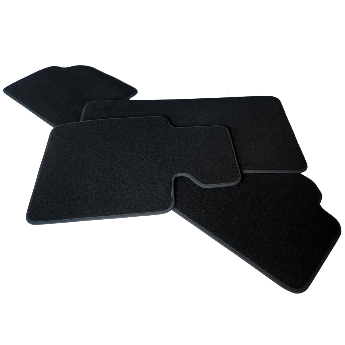 Land Rover Defender 110 Velours-Fußmatten 1990-2006 – L316 – Schwarz