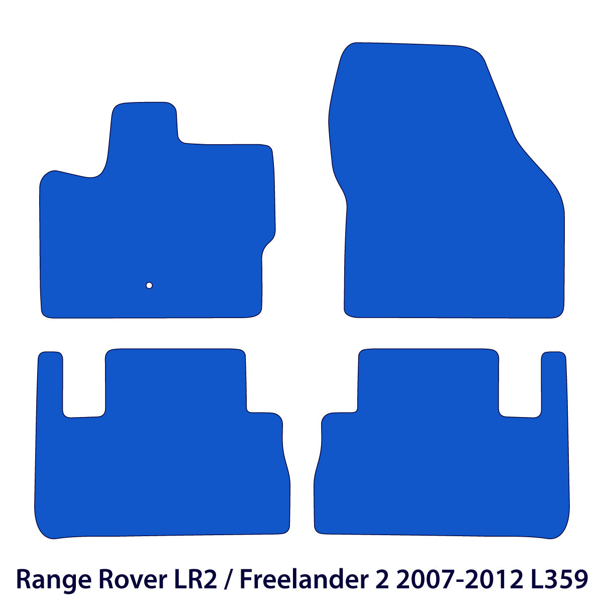 Dywaniki welurowe do Land Rover LR2 / Freelander 2 2007-2012 – L359 – Beżowe