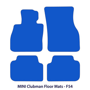 MINI Clubman F54 Velour Floor Mats 2015–2024 – Black – image 2
