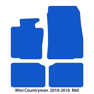 MINI Countryman R60 Velour Floor Mats 2010–2016 – Black Exclusive – image 2