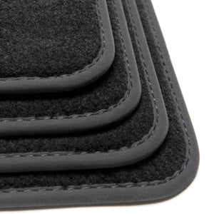 Range Rover P38A Velour Floor Mats 1994–2001 – Black