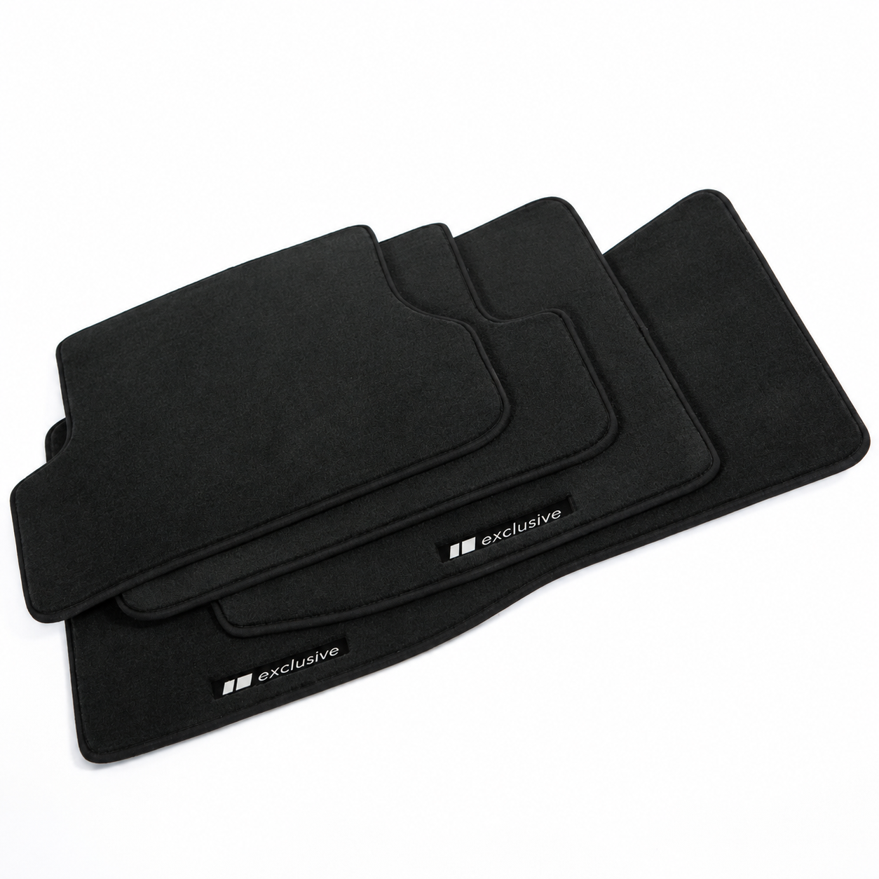 Renault Laguna Velour Floor Mats – 1997-2001 – I Gen – Black Exclusive