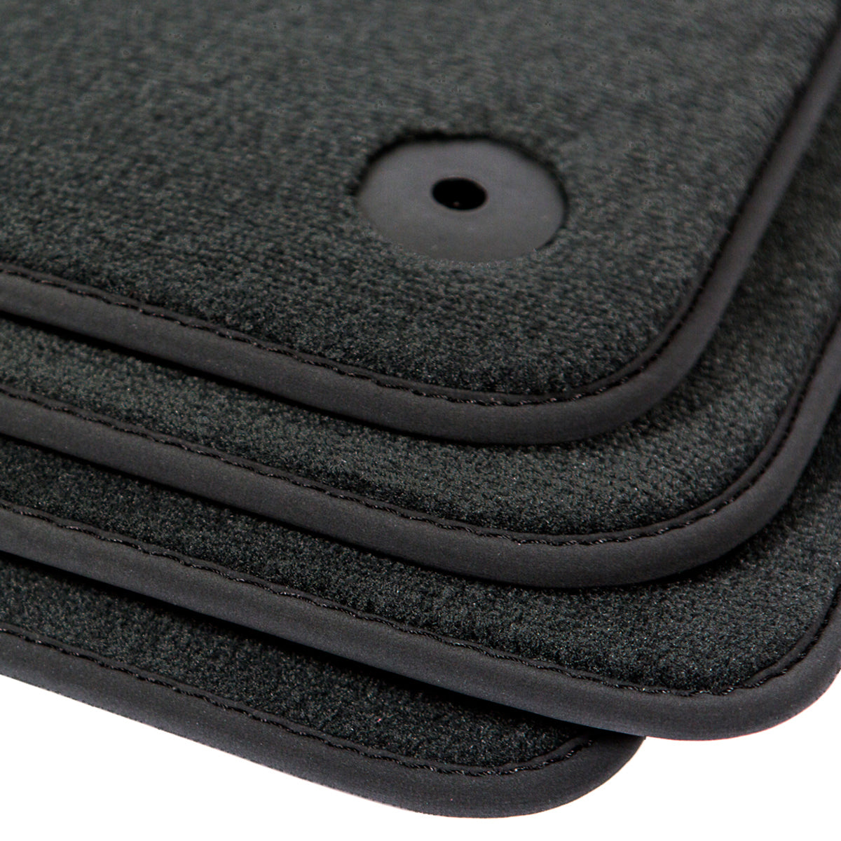 Saab 9-3 Cabriolet Velours Fußmatten 1998-2003 – Schwarz