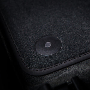 Saab 9-3 YS3D Velour Floor Mats 1998–2002 – Hatchback – Black – image 8