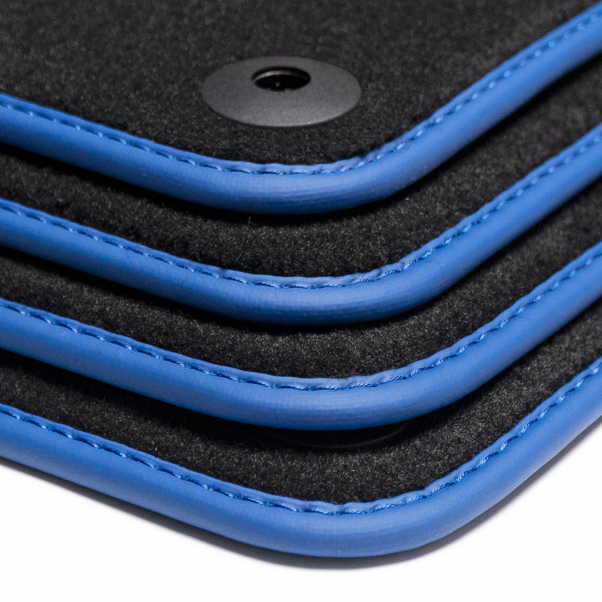 Volvo S60 Velour Floor Mats 2000-2009 – 1st Generation – Blue Edging